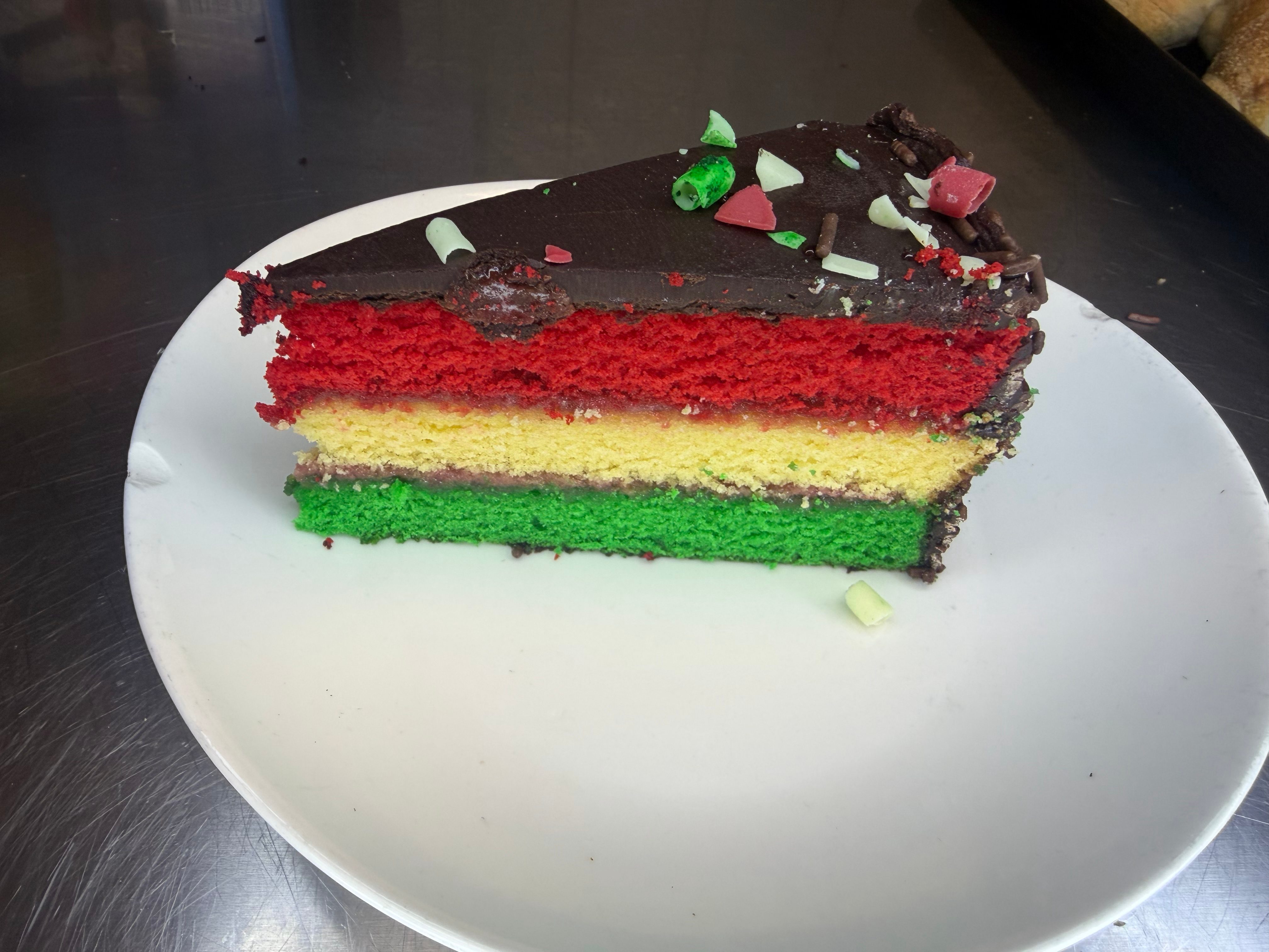 Rainbow Cake.