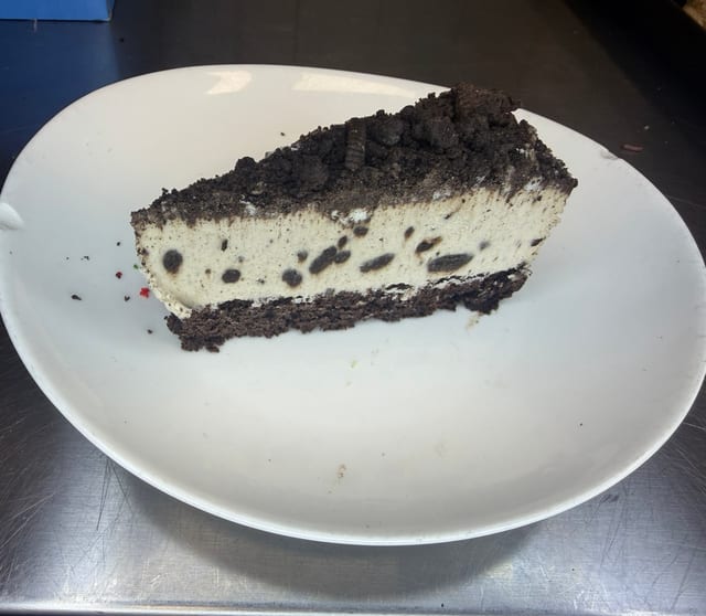 Cookies And Cream Mousse Cake.