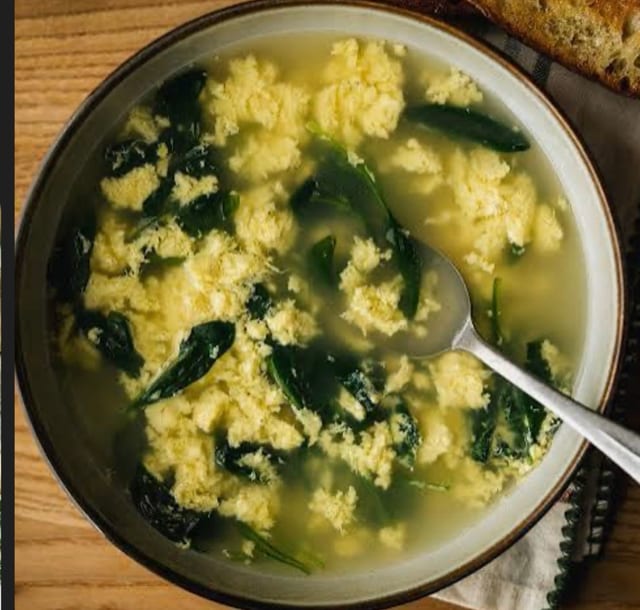 Stracciatella Soup.
