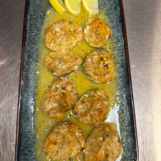 Clams Oreganata.