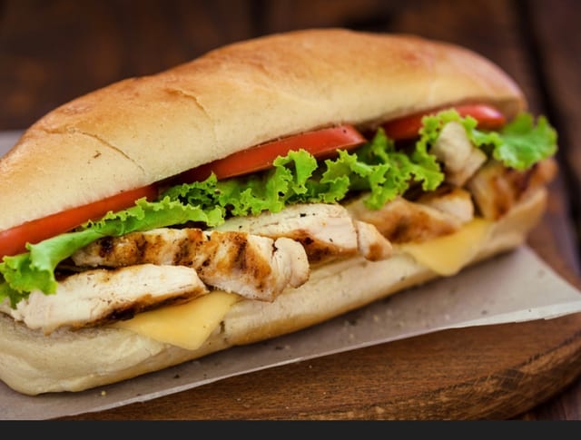 Grilled Chicken Wedge.