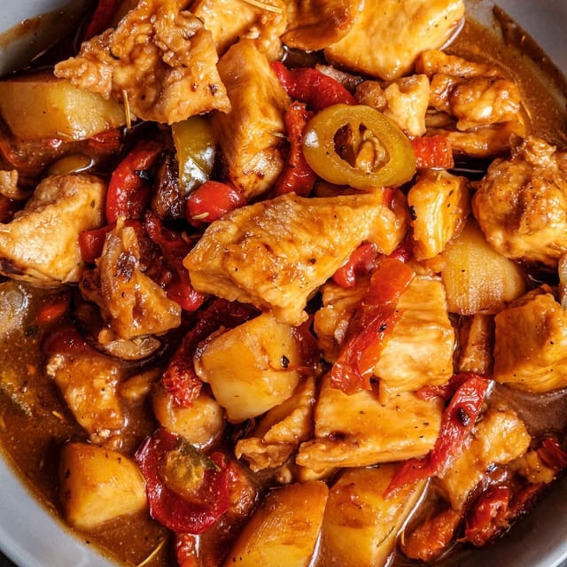 Chicken Scarpariello.