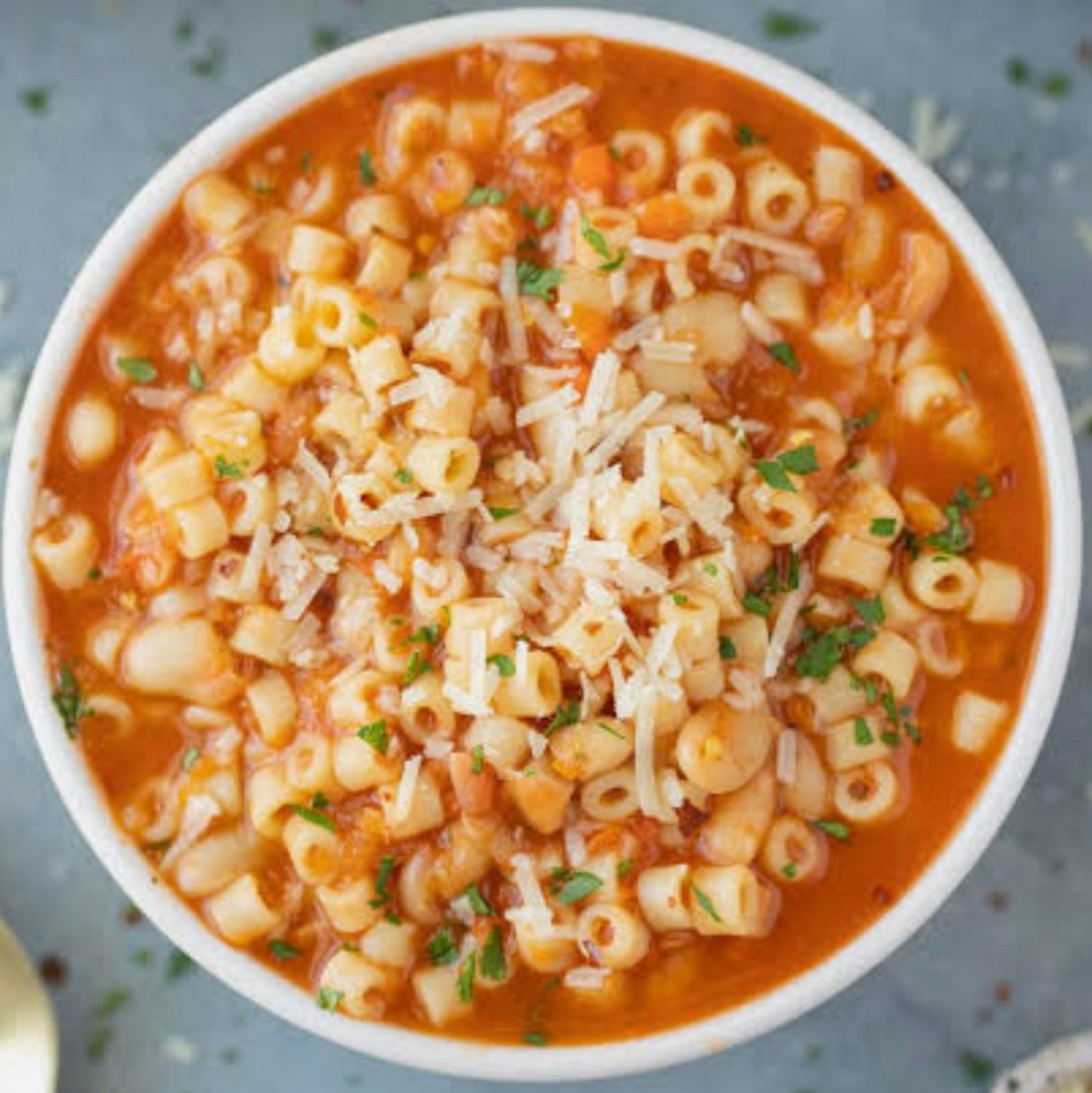 Pasta Fagioli Soup.