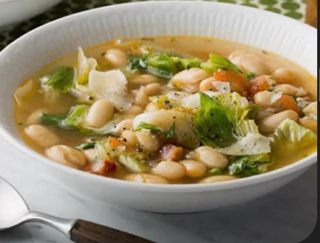 Escarole & Beans Soup.