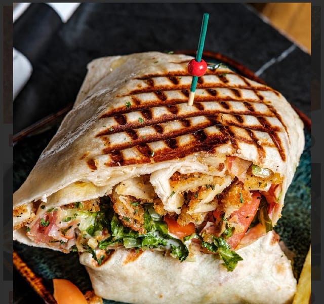 Chicken Ranch Wrap.