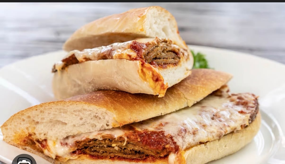 Eggplant Parmigiana Wedge.
