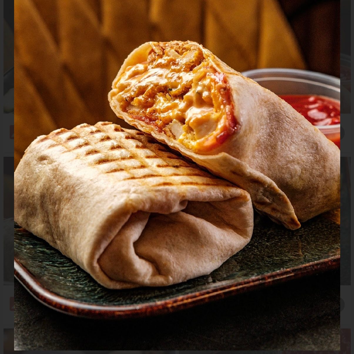 Buffalo Chicken Wrap.