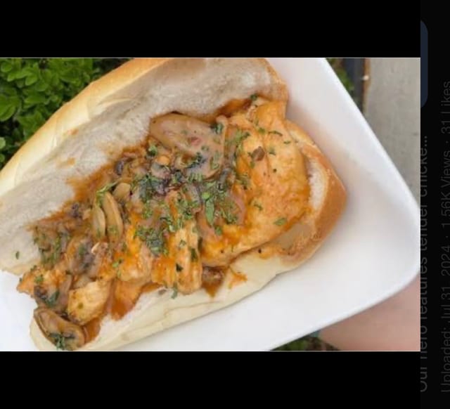 Chicken Marsala Wedge.
