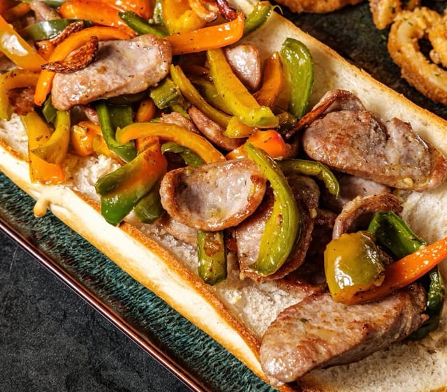 Sausage & Peppers Wedge.