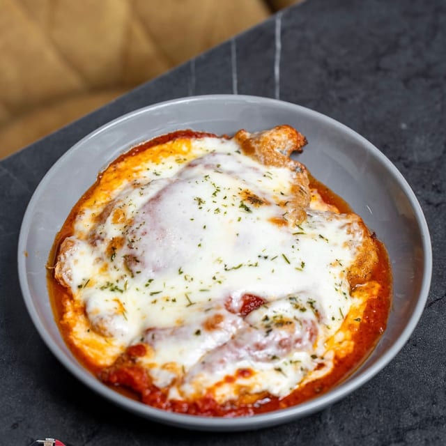 Chicken Parmigiana.