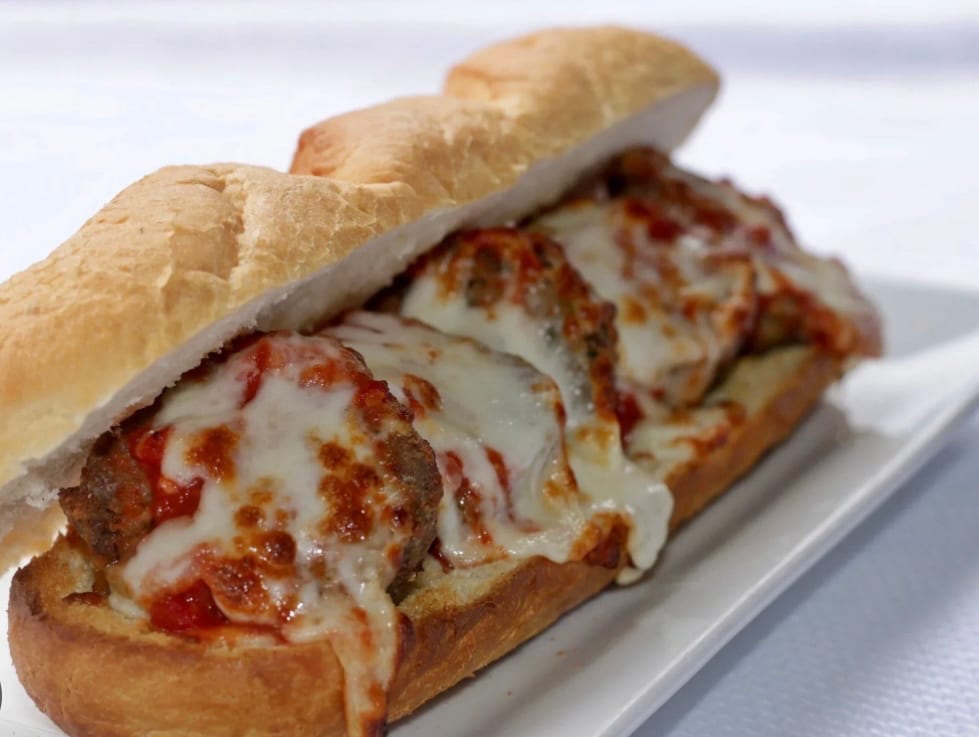 Meatball Parmigiana Wedge.