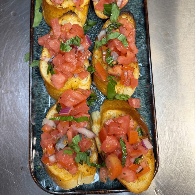 Bruschetta.
