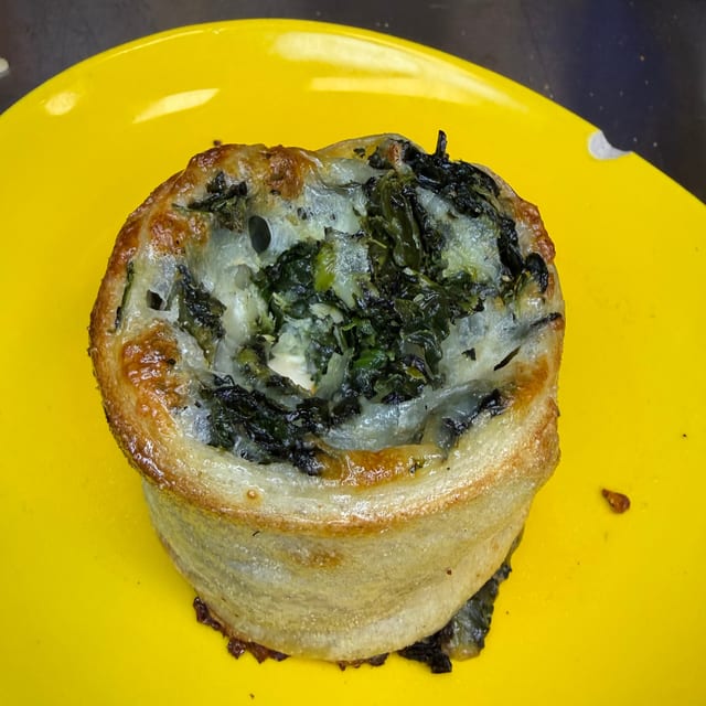 Spinach Pinwheel.