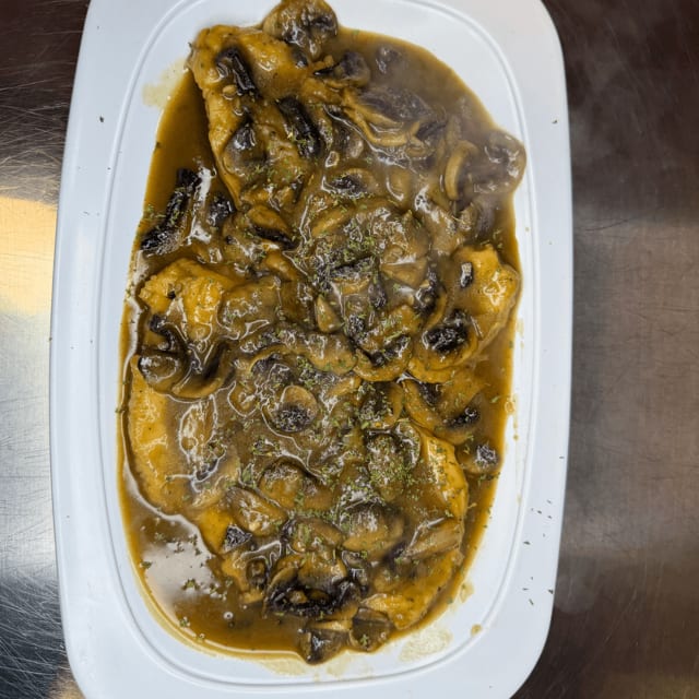 Chicken Marsala.