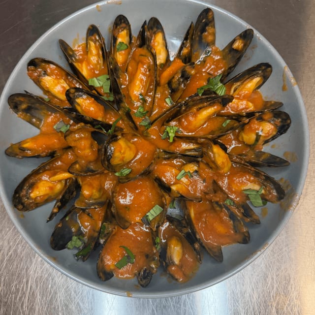 Mussels.