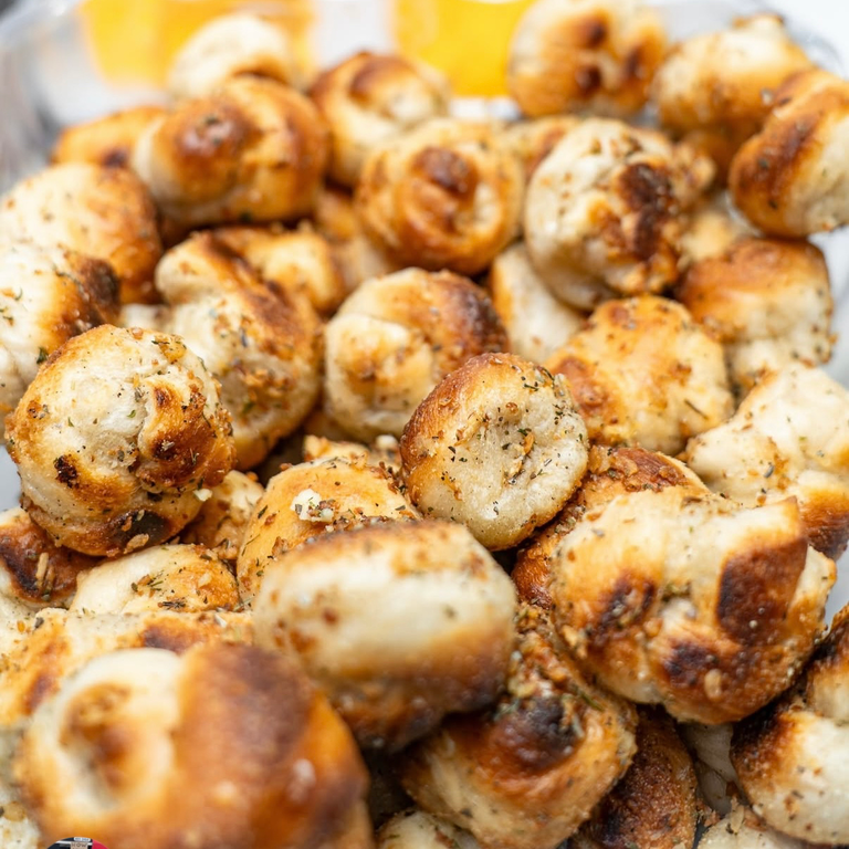 Delicious Garlic Knots Await