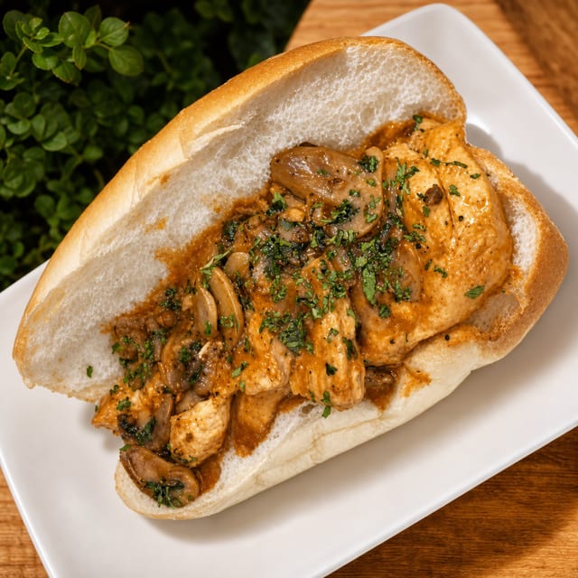 Chicken Marsala Wedge.