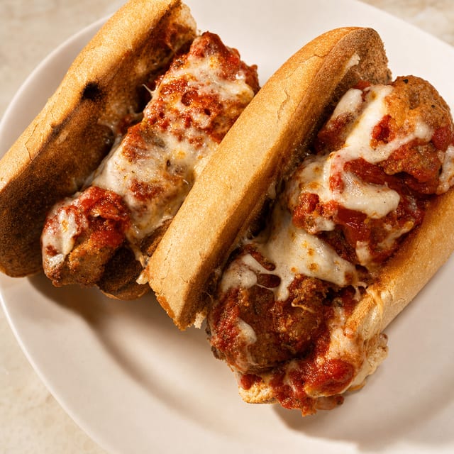 Shrimp Parmigiana Wedge.