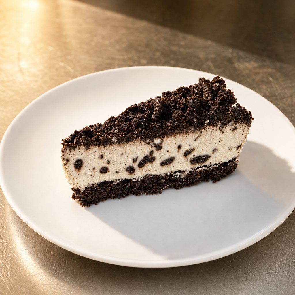 Cookies And Cream Mousse Cake.