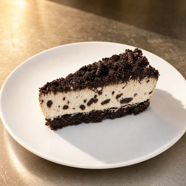 Cookies And Cream Mousse Cake.