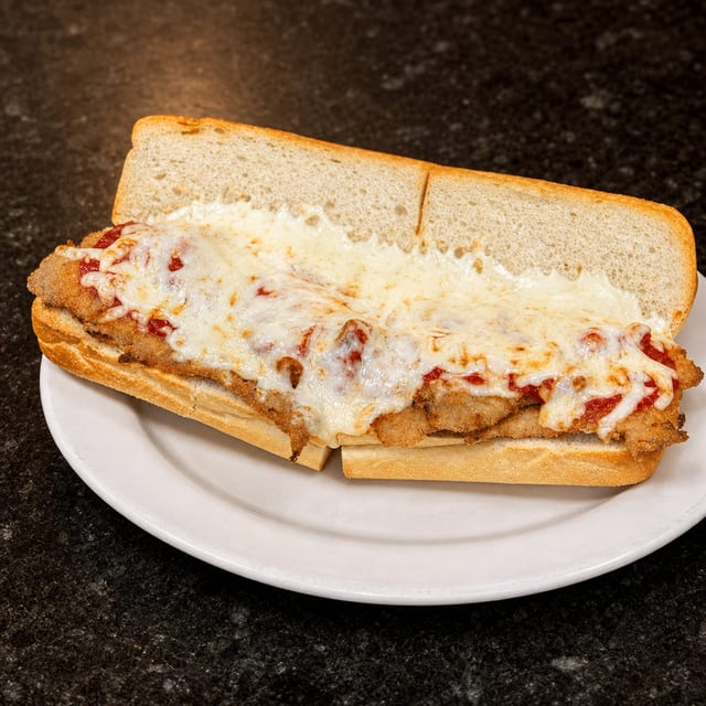 Veal Parmigiana Wedge.