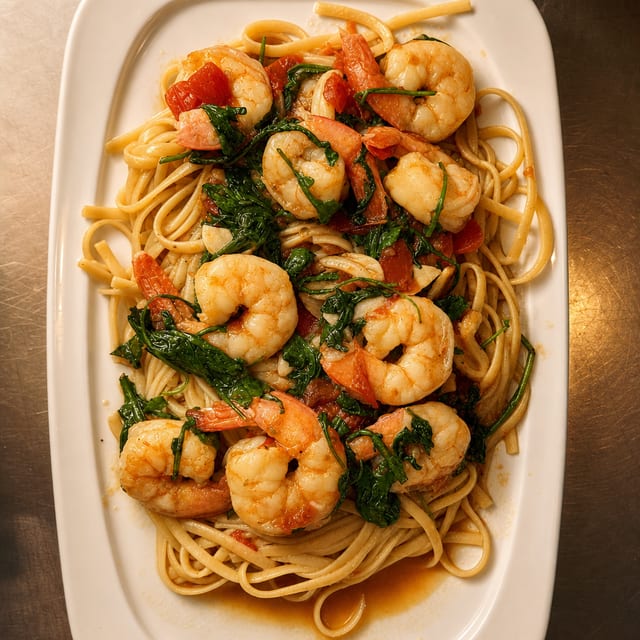 Shrimp Arugula.