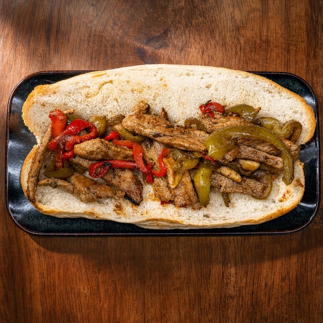Veal & Peppers Wedge.