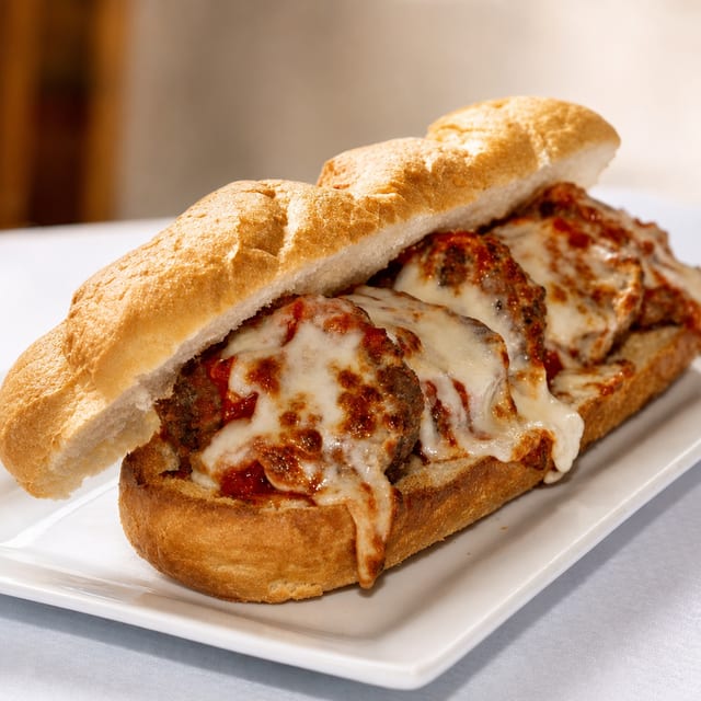 Meatball Parmigiana Wedge.