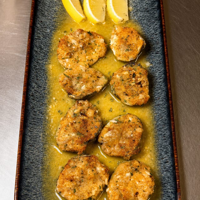 Clams Oreganata.