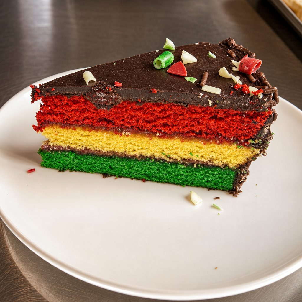 Rainbow Cake.
