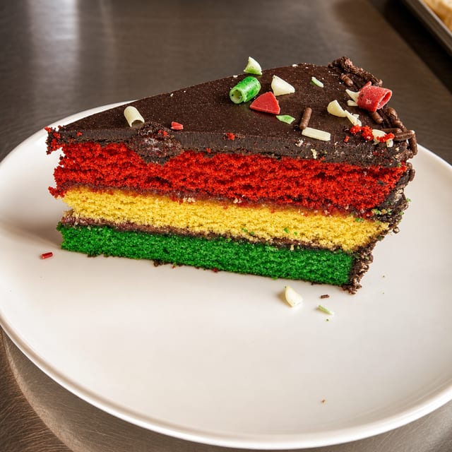 Rainbow Cake.