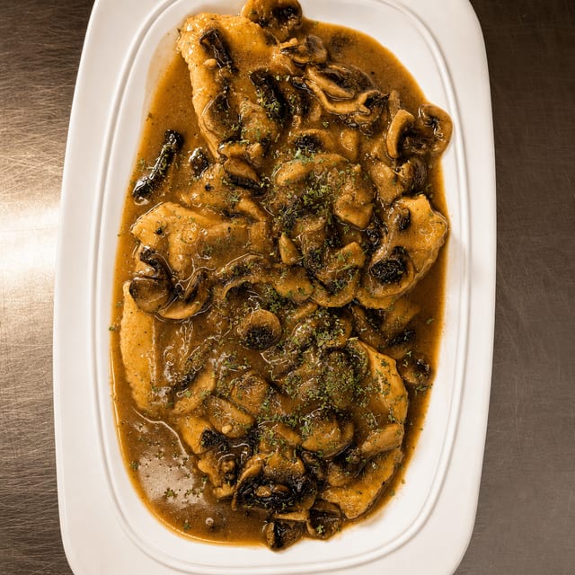 Chicken Marsala.