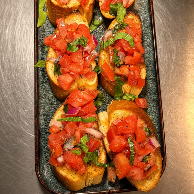 Bruschetta.