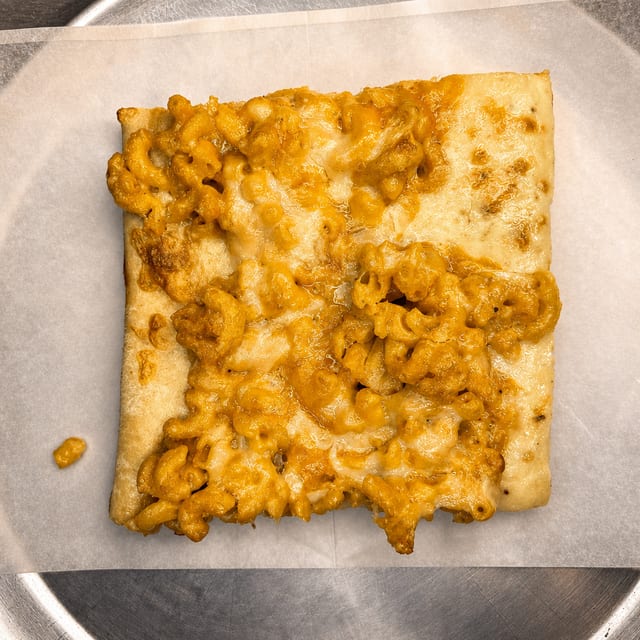 Mac And Cheese Slice.