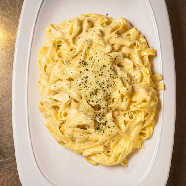 Fettuccine Alfredo.