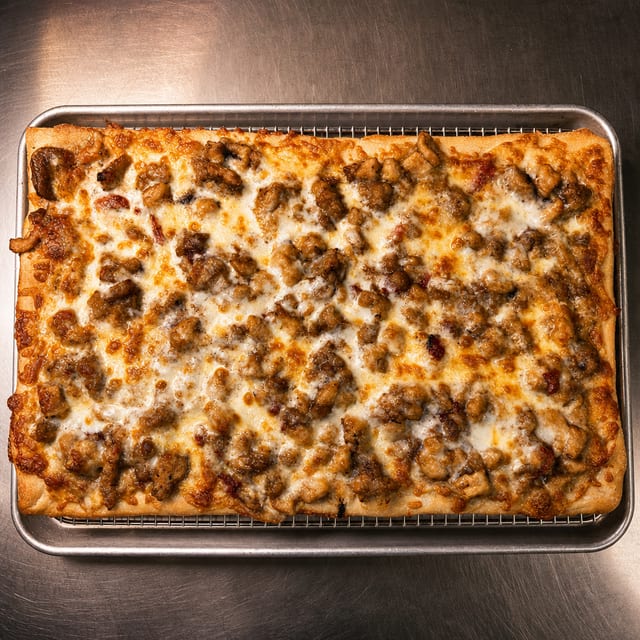 Grandma Scarpariello Pizza.