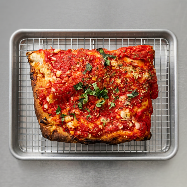 Focaccia Slice.